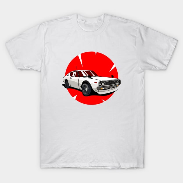 Muscle Car T-Shirt by White Name